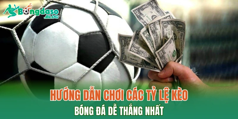 Hướng dẫn chơi các tỷ lệ kèo bóng đá dễ thắng nhất
