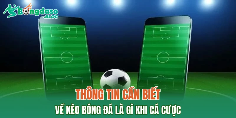 Thông tin cần biết về kèo bóng đá là gì khi cá cược